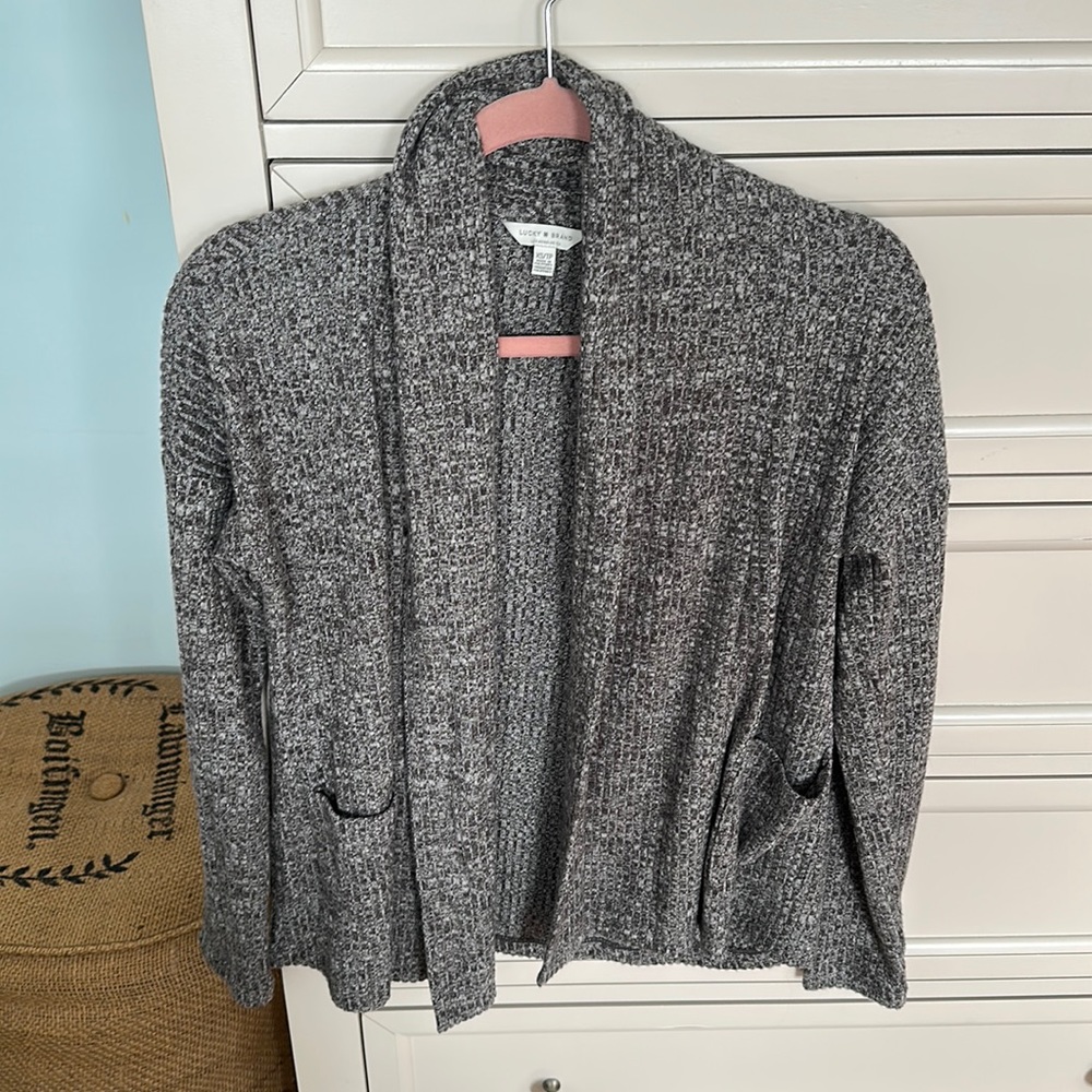 BNWT Lucky Brand swing sweater with pockets